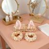 1 Set Absorbent Wristband Hair Styling Elastic Headband Plush Face Wash Cute Makeup Toiletries Multiple Colors