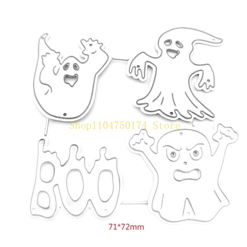 Halloween Metal Cutting Dies Stencil Scrapbooking DIY Album Stamp Paper Card Embossing Decoration Craft Top Sale