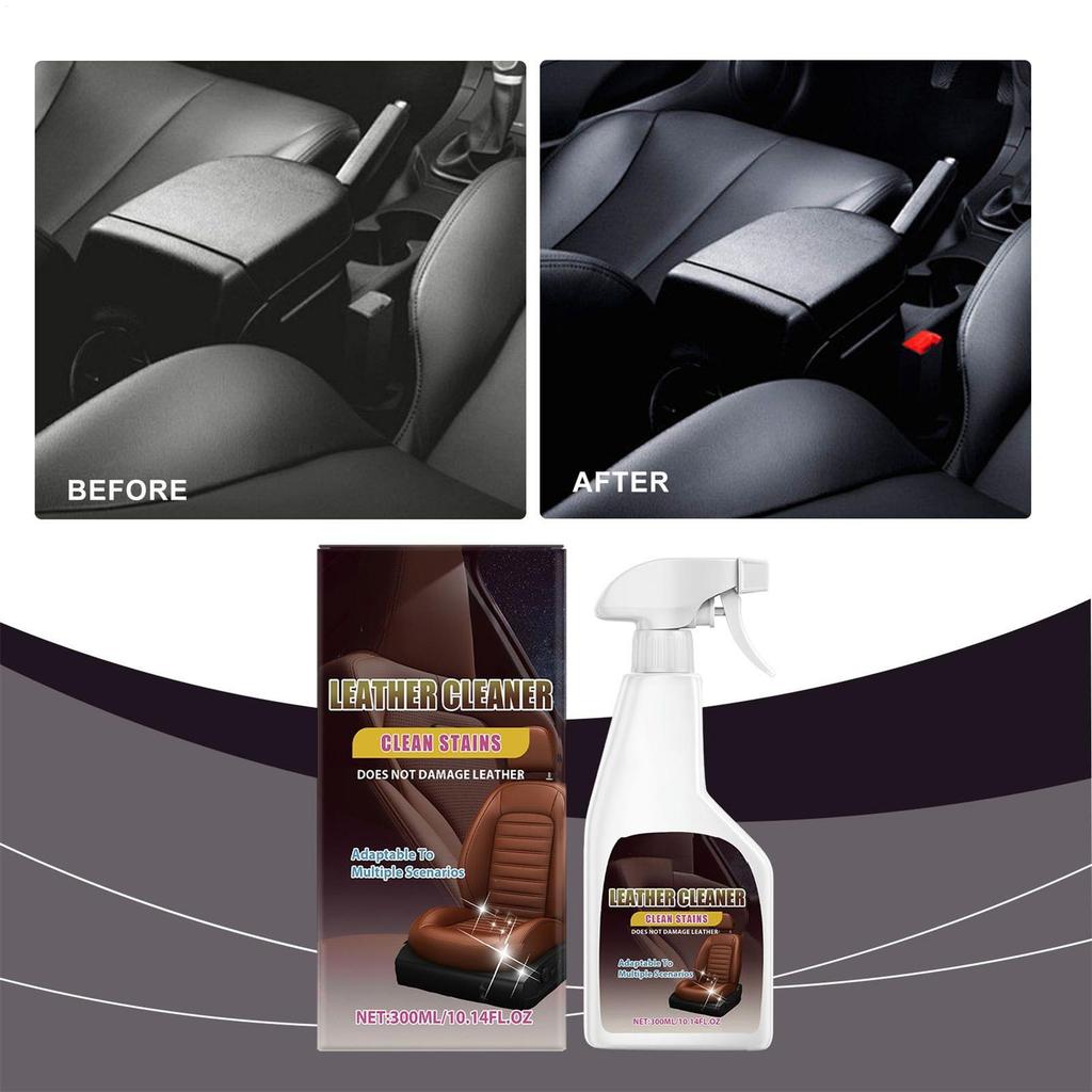 Interior Detailer Spray Deep Cleaning All-Purpose 300ml Vehicle Interior Cleaner Stain Remover For Maintenance Care Restoration