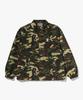 Glitch Woodland Camo Coach Jacket (M) Green