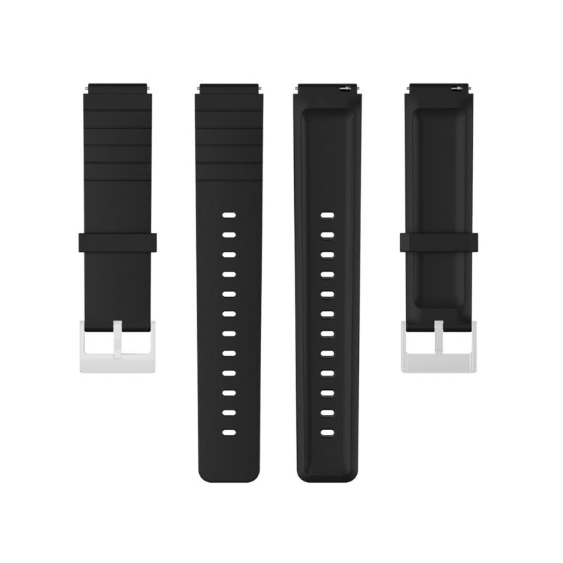 Anti-scratch Silicone Band-Strap Compatible for Mibro GS Smartwatch Bracelet Comfortable Wristband Sport Belt Waterproof
