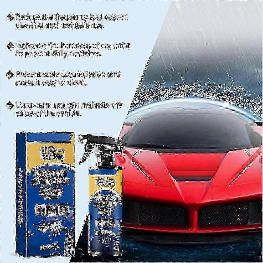 3pack   Car Coating Spray,3 In 1 Multi-functional Quick Effect Coating Agent