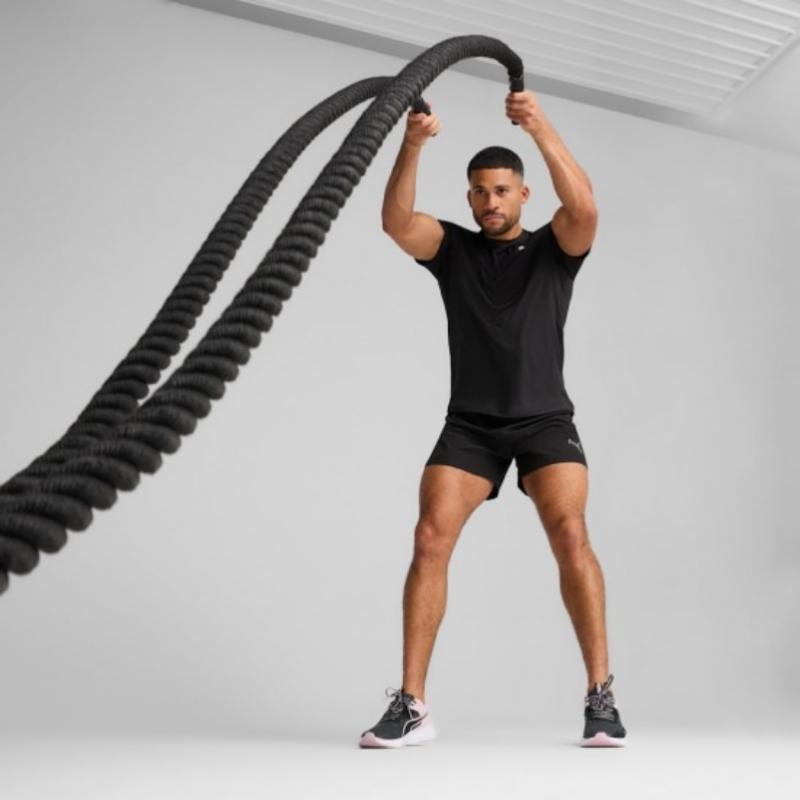 Puma Men S Tad eSSential Poly Texture Tee