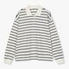 Women S caSual STripe Collar T ShirT 9176322981