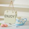 Souvenir Gifts Pastoral Style Single Cup Sunflower Ceramic Cup Household Set Mug Tulip Cup