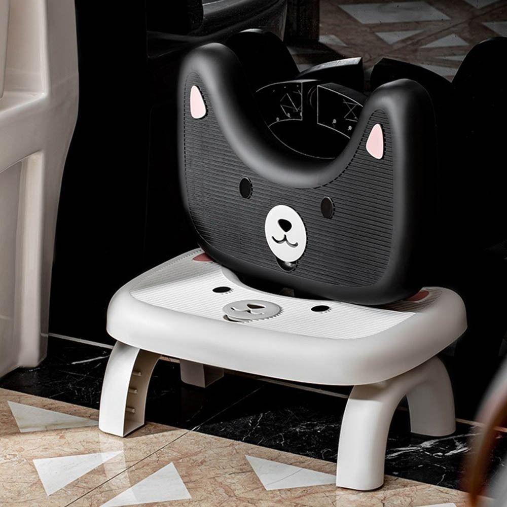 Ergonomic Bathroom Foot Stool Foldable Under Desk Footrest  Pregnant Woman