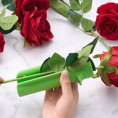Rose Thorn Remover Leaves Removal Rose Cleaner Tool Rose Stripper Stem Cleaner Florist Tools Thorn Remover Tool Gardening Flower