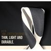 New Nappa Leather Car Steering Wheel Cover, Universal 15 Inch (White And Black)