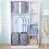 Borsa porta piumone grigia impermeabile - Organizzatore per vestiti in tessuto non tessuto antipolvere