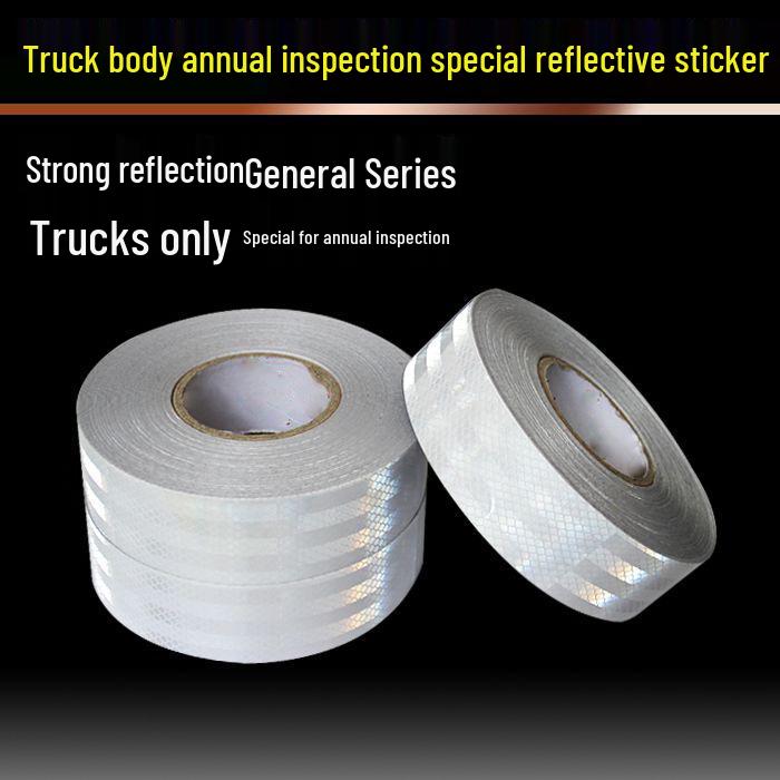 

Reflective Luminous Stickers for Hazardous Chemical Tank Trucks 1m
