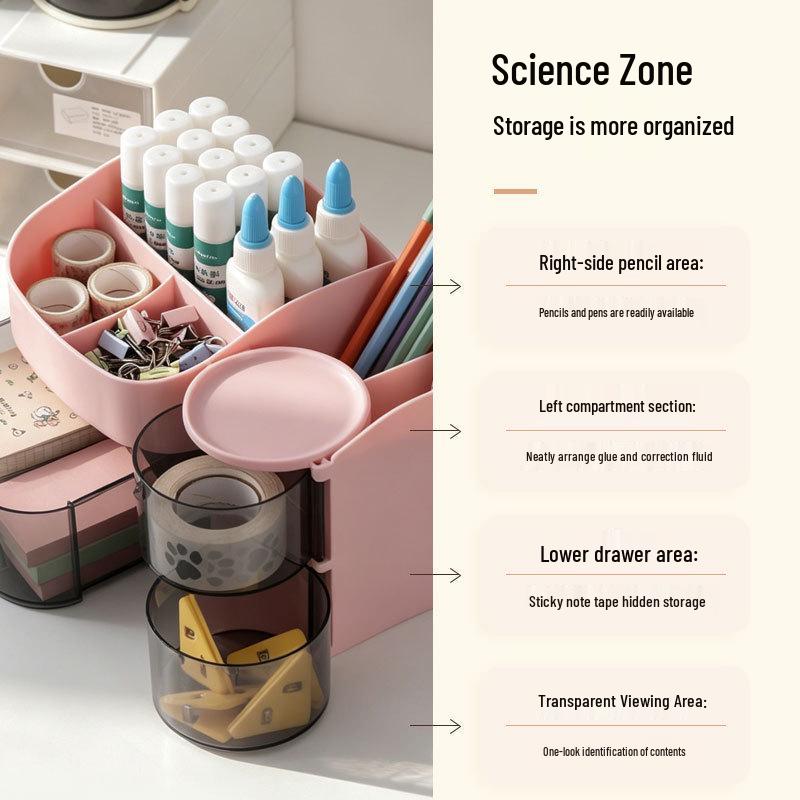 Multifunctional Skincare & Makeup Organizer with Drawers