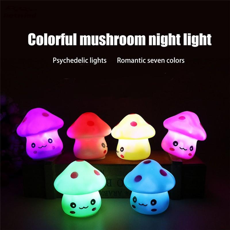 Buy Night Light Romantic Mushroom Light Led Lamp at affordable prices