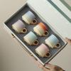 Exquisite Gradient Ceramic Tea & Coffee Cup Set - Perfect for Office or Event Souvenirs, Customizable with Logo.