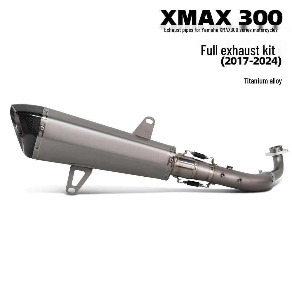 Yamaha XMAX300 Titanium Alloy Exhaust System Upgrade (2017-2024)