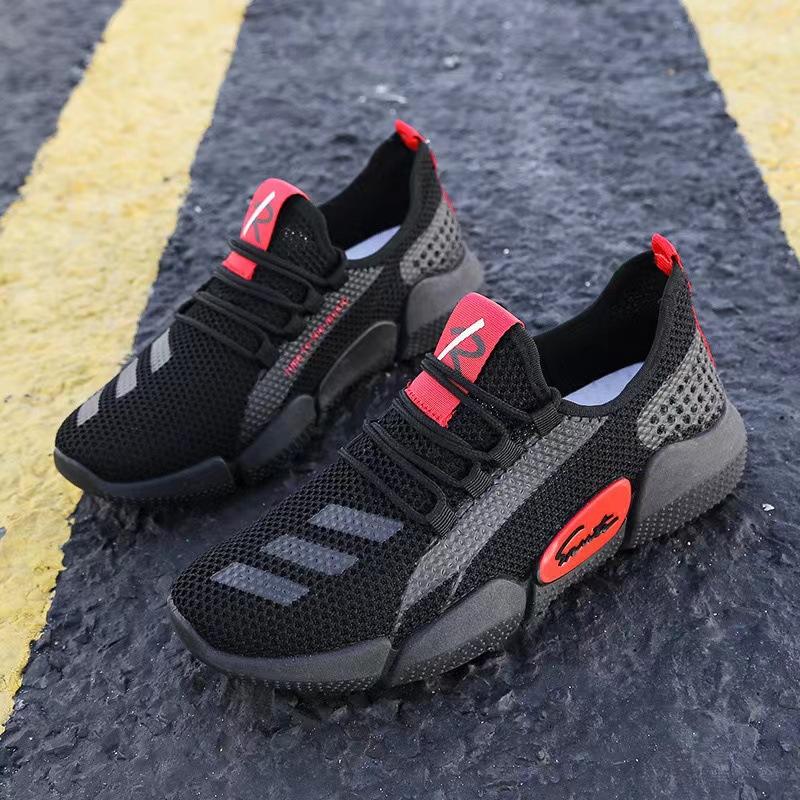 

Casual sports shoes Men s shoes Stall mesh breathable running shoes Fashion trend mesh shoes 39