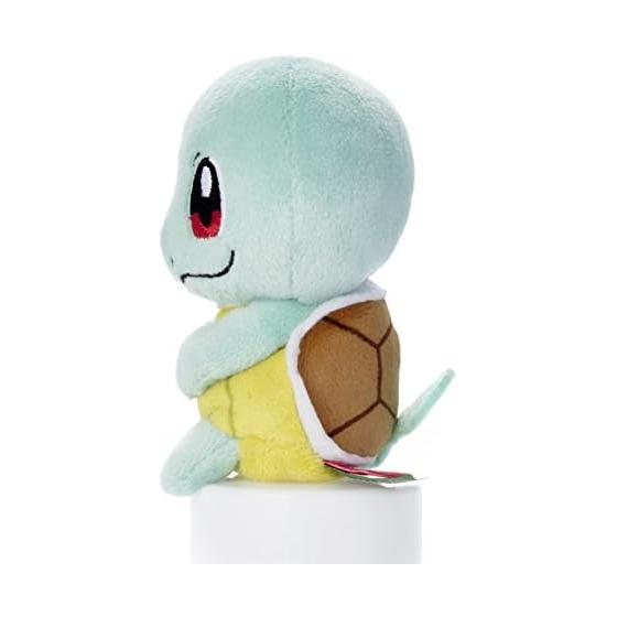Pokemon Squirtle Chokkorisan Plush Toy, 12cm Height, New Friend from Kanto Region