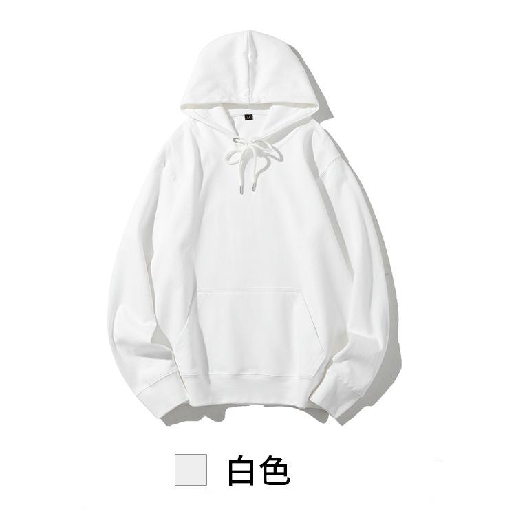 S1120706 Толстовка для подростков, мужской пуловер с капюшоном S белый