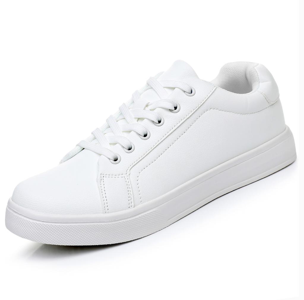 Fashion Autumn 2024 small white shoes men Hong Kong wind casual shoes men fashion shoes men leather Korean version board shoes men