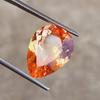 11.30 Ct Natural Certified Orange Padparadscha Pear Cut Gemstone
