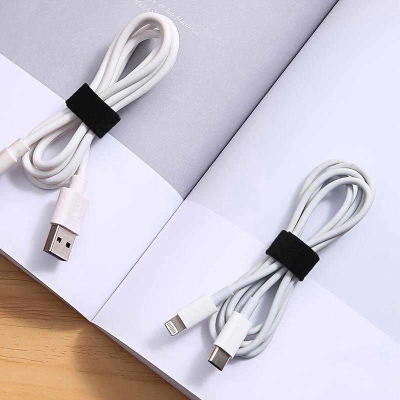 1 Roll Reusable Data Line Storage Gadget Desktop Electrical Wire Routing Fixed Strap Velcro Tie Line Cable Tie Organizer