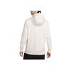 Nike Solid Color Hooded Pullover With Letter Logo Print Long Sleeve Casual Sweatshirt Men Tops White DX1518-030