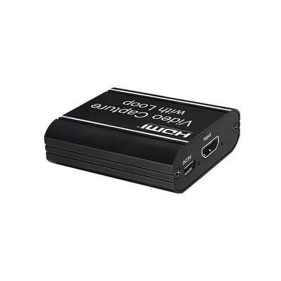 Video Capture Card with  Loop-out USB 3.0 Capture Card Live Streaming Video Converter 4K Input
