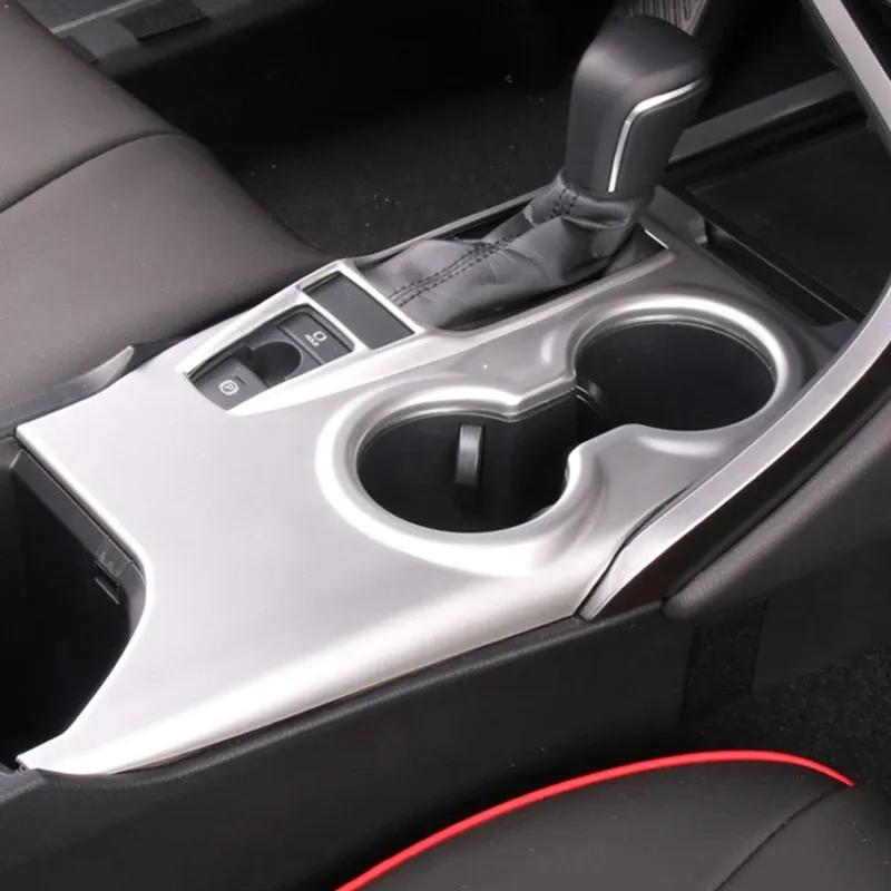 For Toyota Camry XV70 2018-    Car Interior Decoration Stickers Center Console Gear Shift Box Panel Frame Cover Trim