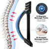 Back Cracker Device, Back Stretcher for Pain Relief, 4 Levels Adjustable Lumbar Back Cracker Board,Lower Back Massager/Stretcher, Back Posture
