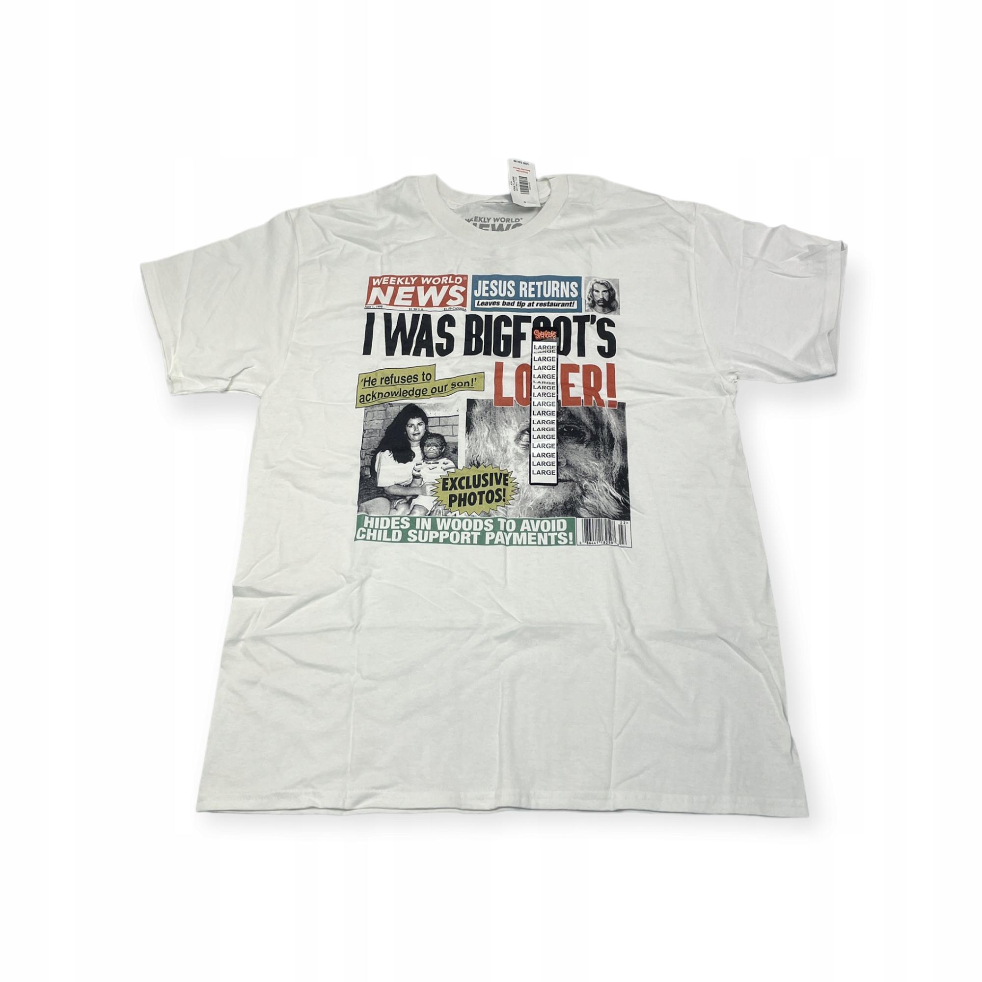 

T-shirt men s round neck SPENCER S WEEKLY WORLD NEWS M