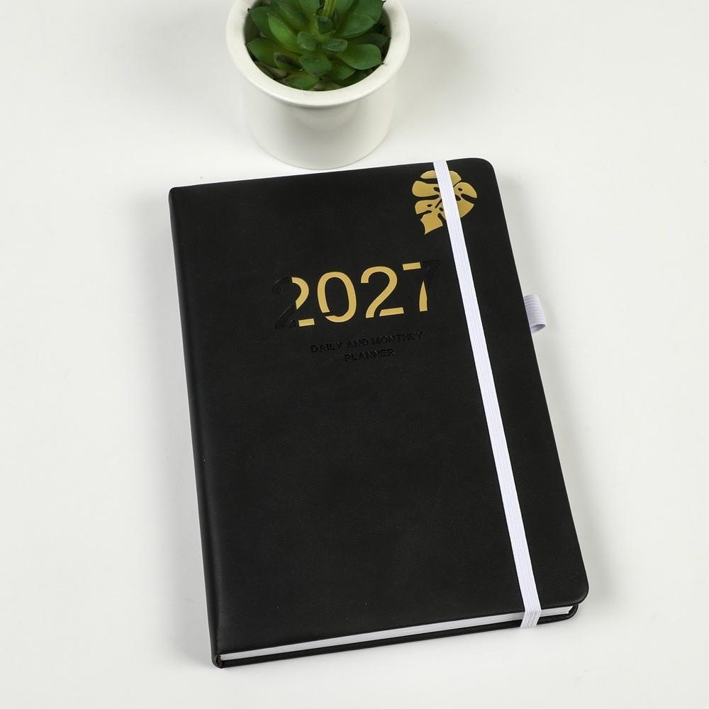 Planner Reminder 2027 Agenda Book A5 Daily Planner Book Portable Calendar Book Students
