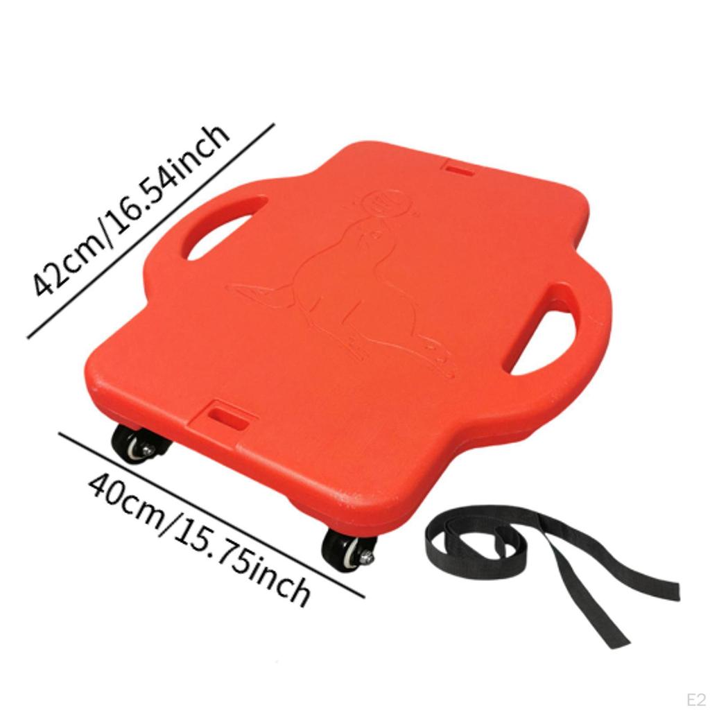 FLAT BOARD SCOOTER für die HINTERE PATIERO der GYM PATIO im HAUS