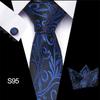Men's Business Professionals Striped Tie Wedding Suit Accessories Polyester Tie Men