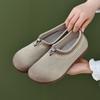 Fashion Spring Women's Loafers Flats Comfort Wide Feet Casual Female Retro Shallow Lazy Daily Shoes