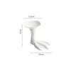 Creative High Foot Ceramic Goose Feet Dim Sum Plate Restaurant Dessert Plate Sushi Plate Molecular Cuisine Specialty Tableware