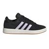Womens/Ladies Court Base 00s 3 Stripes Suede Trainers