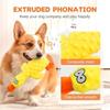 Interactive Durable Dog Toy Soft Dog Chew Toys Cute Plush Duck Sound Toy  for Cats And Dogs