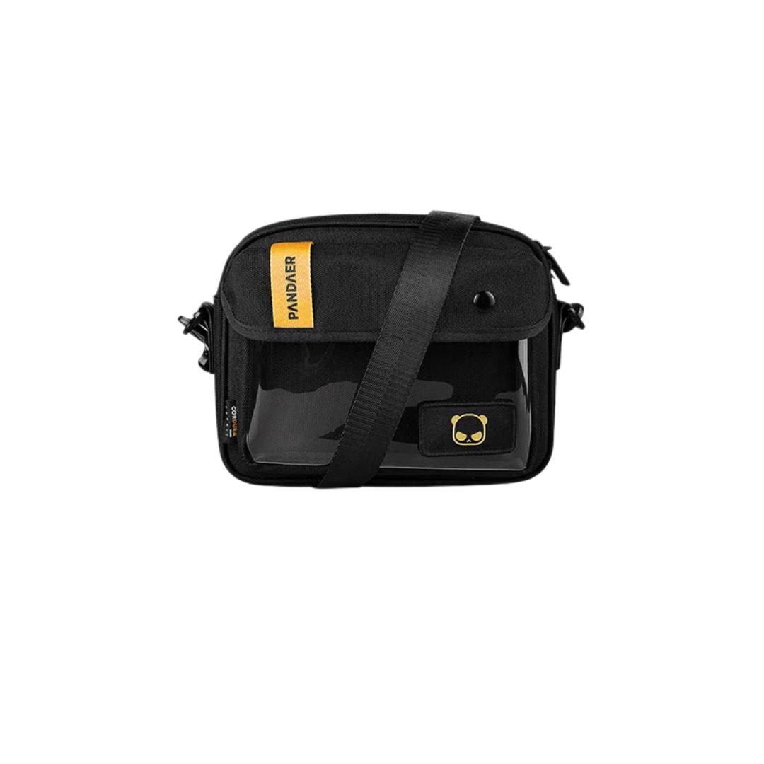 

Meizu Crossbody Bag, Shoulder Bag, Casual and Sport Bag, Multifunctional Canvas Bag, Black чорний