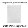 Pearlescent Yin & Yang Film Self-Sealing Bags for Jewelry Packaging
