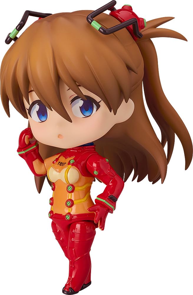 

GOOD SMILE COMPANY Nendoroid Thrice Upon a Time Asuka Langley Test Suit plastic action figure Evangelion 3.0+1.0 - Ver. Non-scale pre-painted