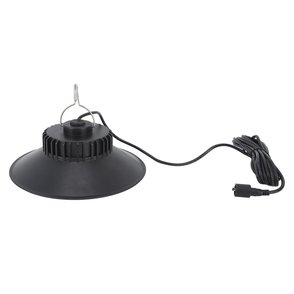 Solar Powered Outdoor Hanging Pendant Lights Solar Shed Lights with Remote Control 3 Color