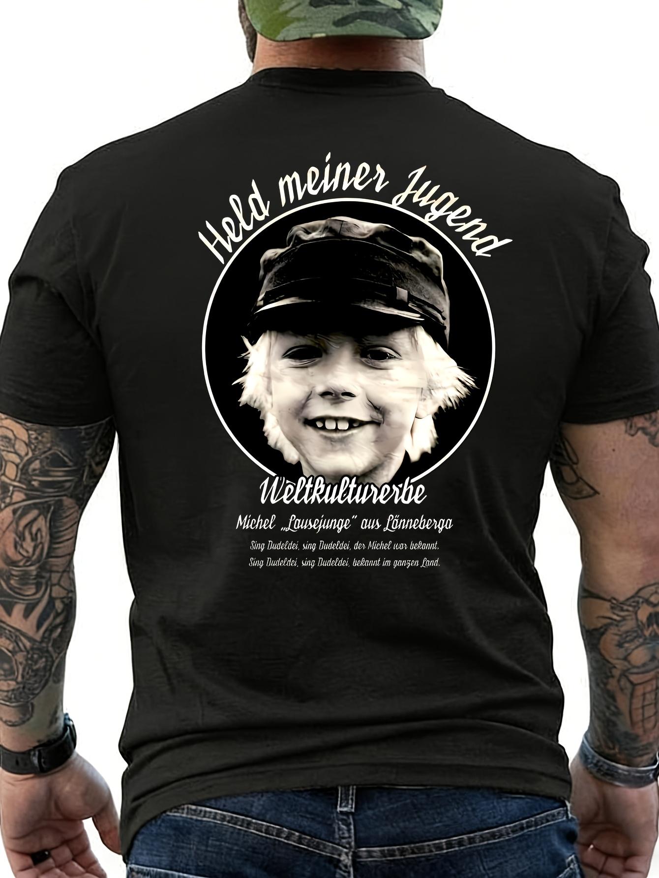 Introducing a New Unisex Michel T-Shirt Featuring a Retro Design. It S Breathable And Casual S