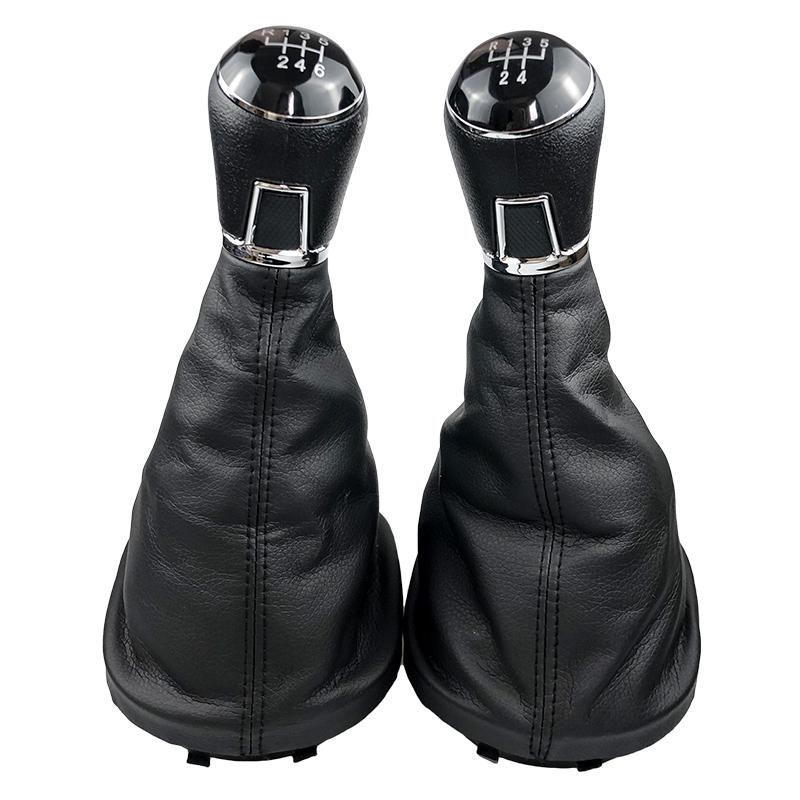 For Volkswagen VW Caddy 2 II MK2 Touran 2004 2005 2006 2007 2008 2009 Manual Gear Shift Knob Lever Shifter Gaiter Boot Collar