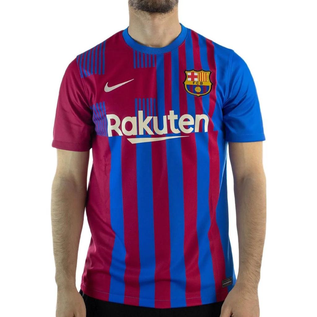 Nike Maglia FC Barcelona 21/22 Edizione Fan 'Blu' Uomo CV7891-428