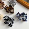 Leopard Pattern Women Hair Accessories Dog Hollow Hair Claw Animal Barrettes Korean Style Hair Clip