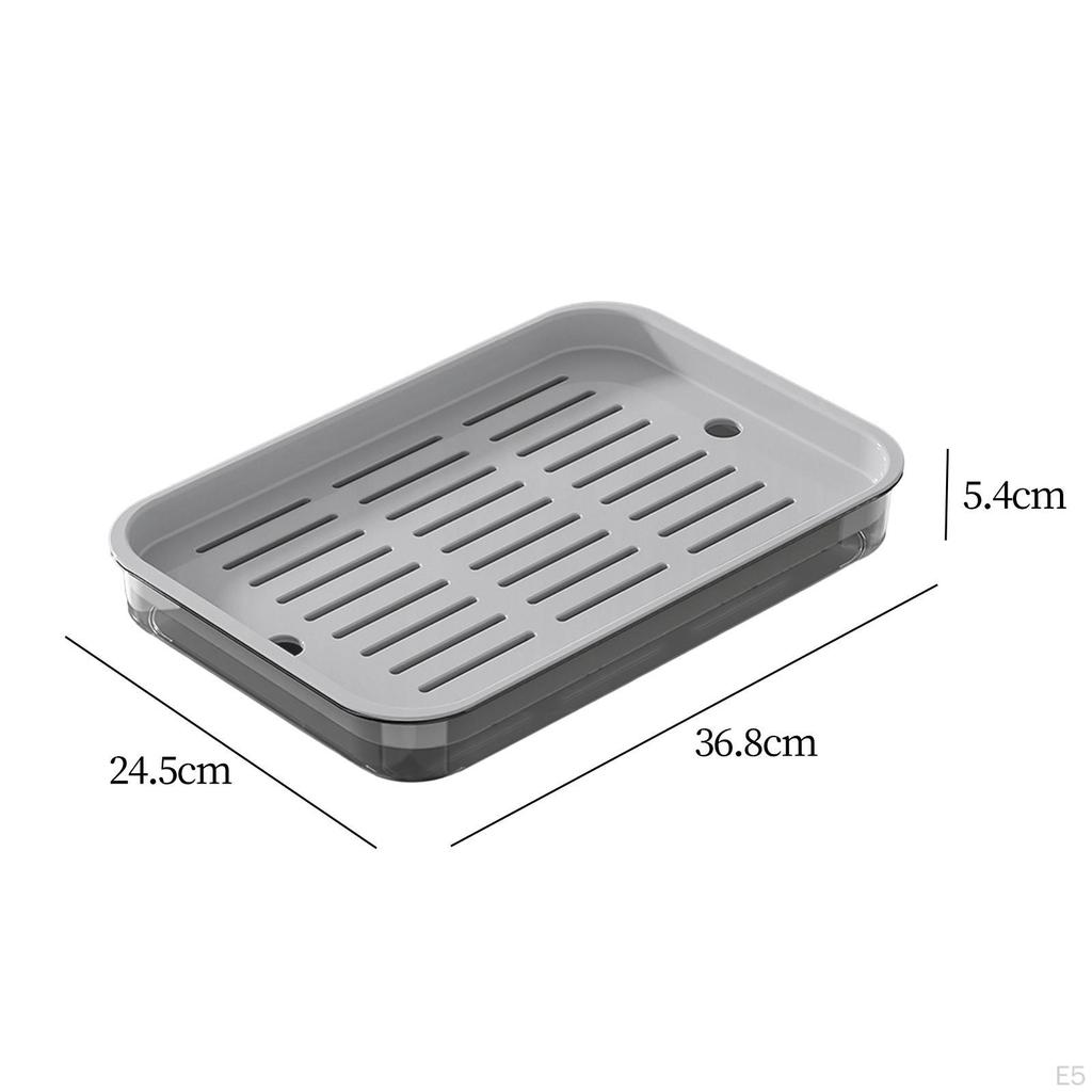 Drain Board Serving Tray Dish Large Multiuse Kitchen Organizer Tea Set for