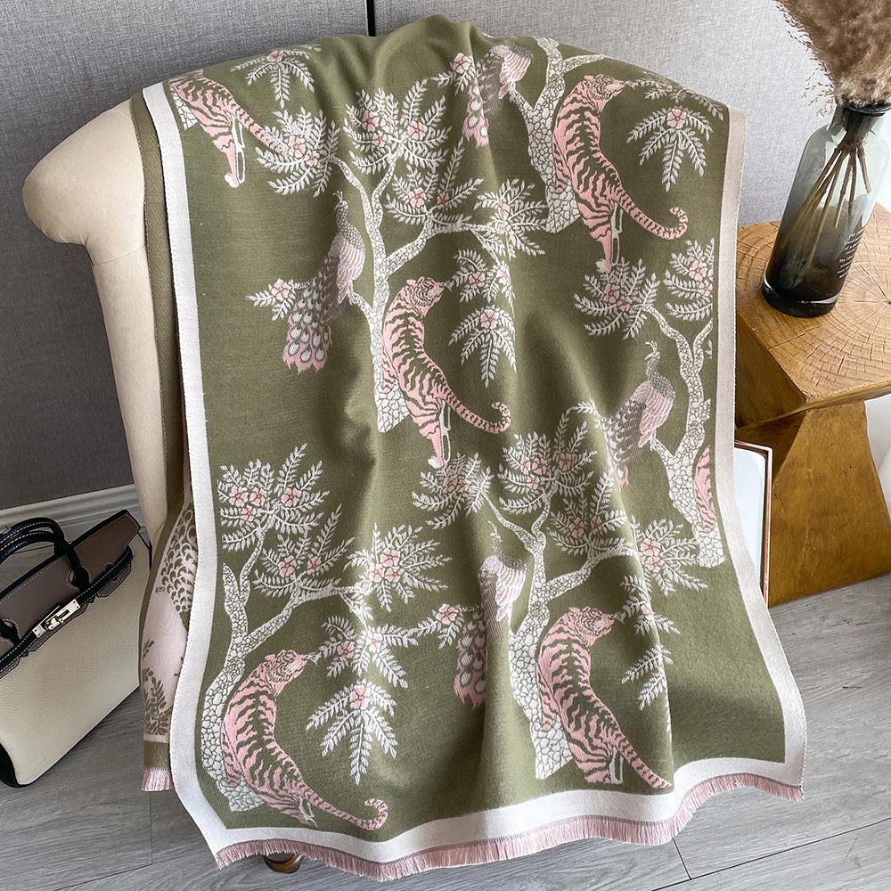 Cashmere Scarf For Women Thick Warm Winter Blanket  Female Luxury Quality Shawl Wrap Bufanda  Poncho Echarpe Pashmina