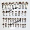 10PCS M5 M6 M8 M10 M12 Female Oscillating Right Left Thread Fish Eye Rod End Joint Machine Ball Bearing
