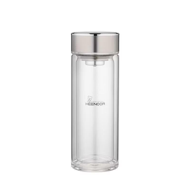 Heenoor Double Wall Glass Tea Mug