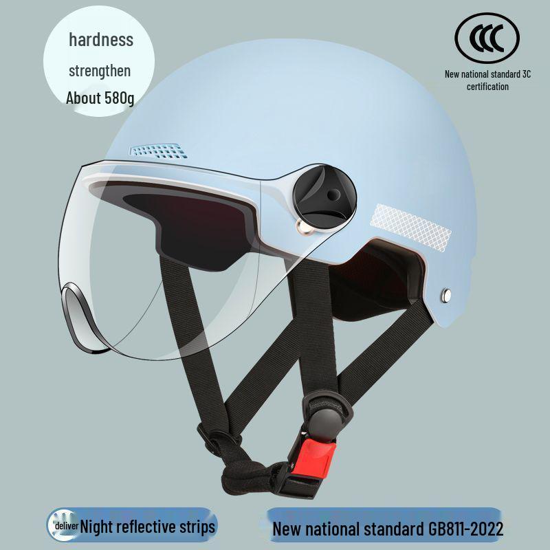 3C Certified Electric Bicycle Helmet for Men & Women - Lightweight, Summer Sun Protection, Safety Half Helmet for Electric Scooters.