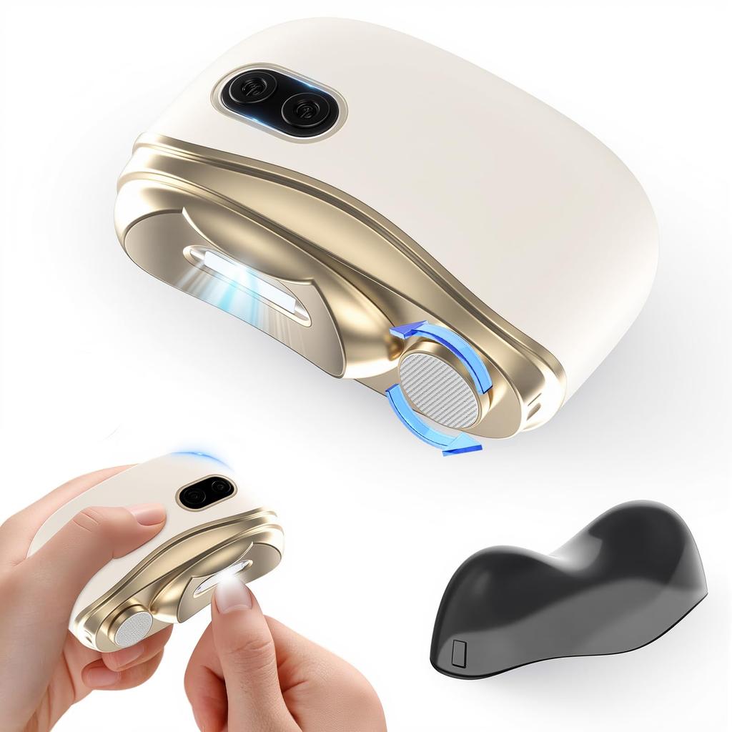 Electric Nail Clipper with File and 2 Prevents Nail Scratches and Ingrown Low Sharpens Removes Treats Ingrown and Suitable for and Suitable for the